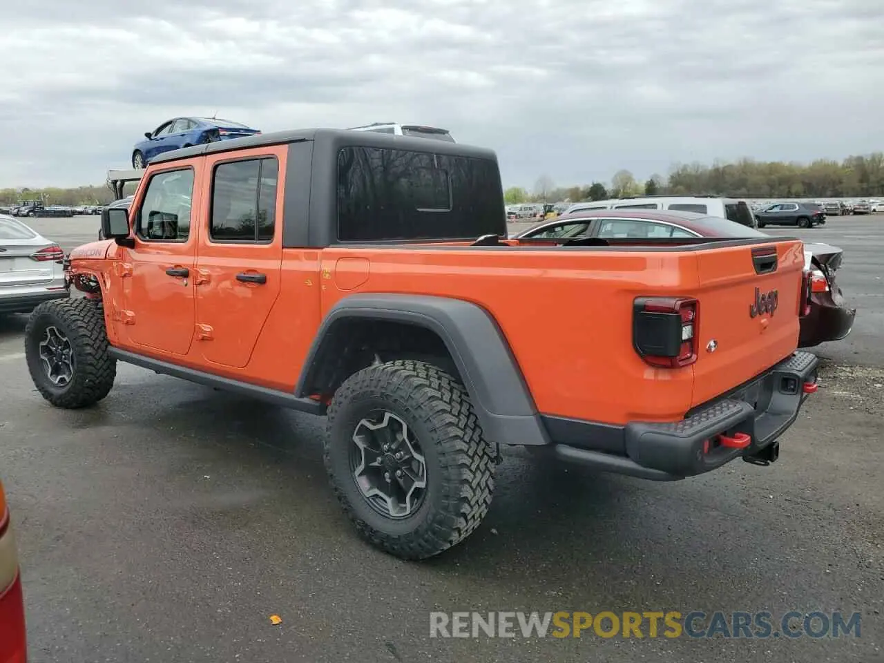 2 Photograph of a damaged car 1C6JJTBG8LL156097 JEEP GLADIATOR 2020