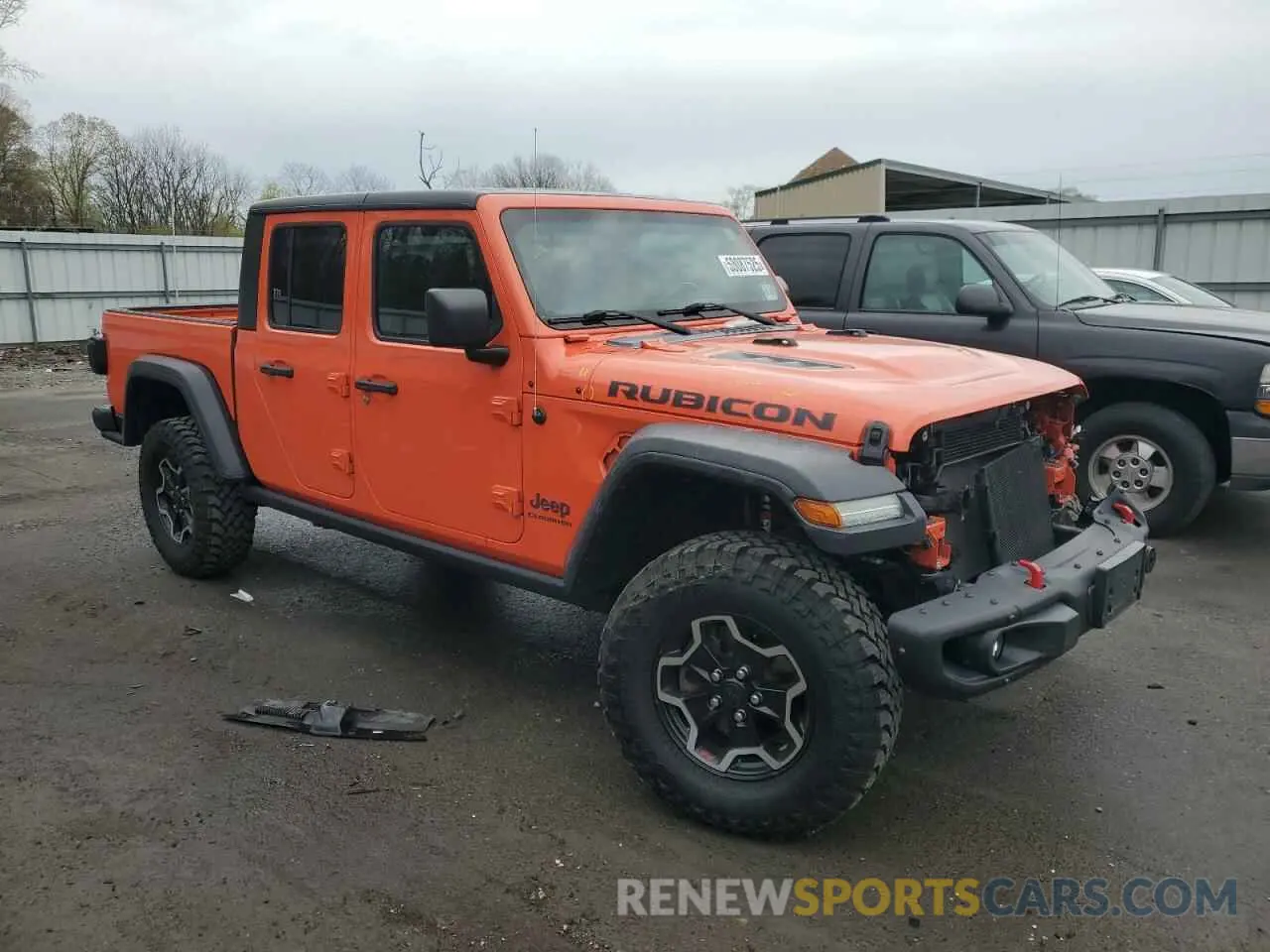 4 Photograph of a damaged car 1C6JJTBG8LL156097 JEEP GLADIATOR 2020
