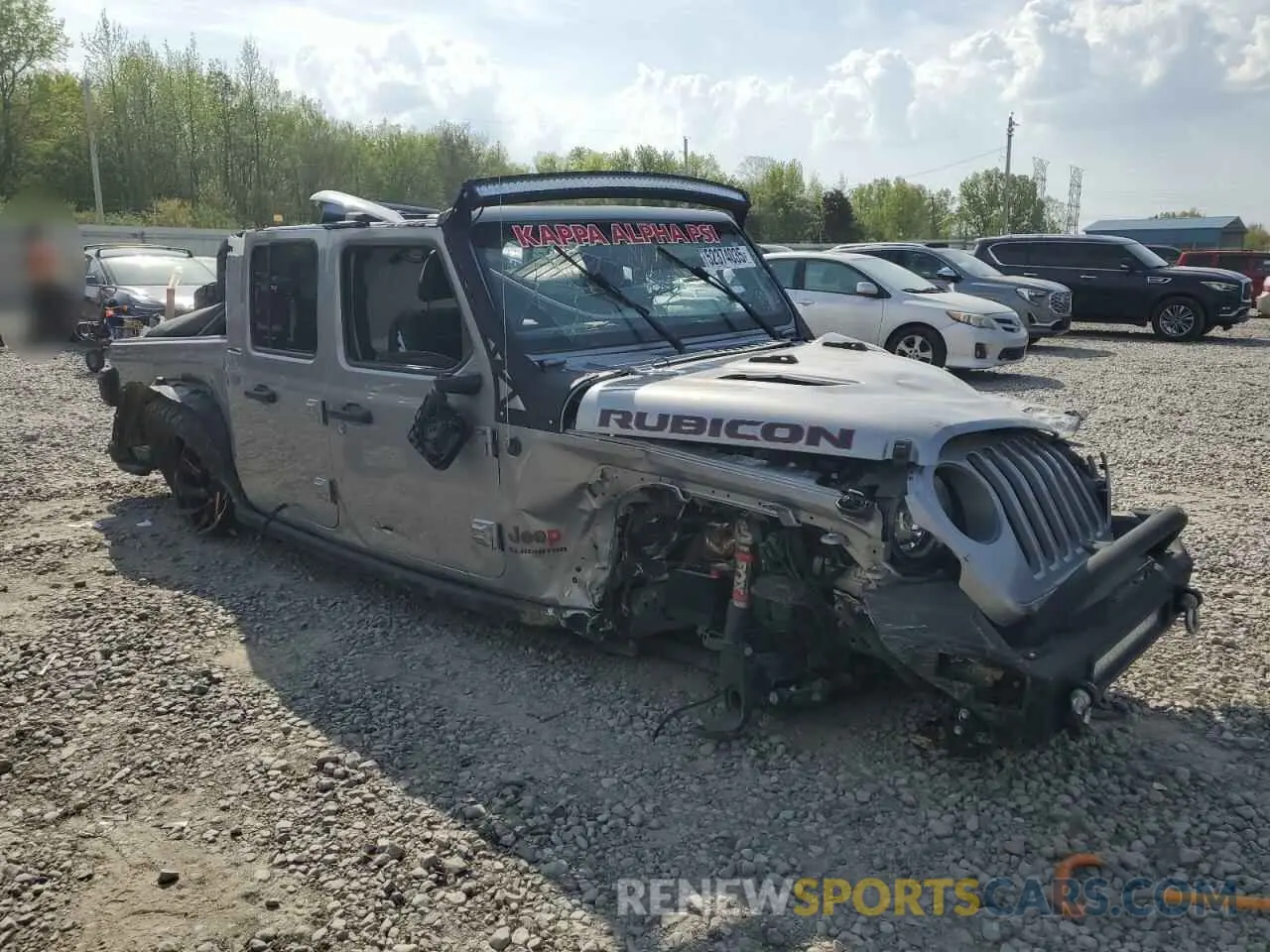 4 Photograph of a damaged car 1C6JJTBG9LL135016 JEEP GLADIATOR 2020