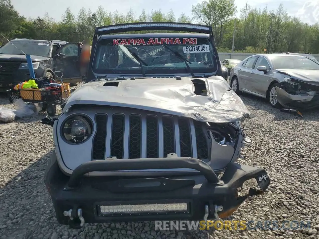 5 Photograph of a damaged car 1C6JJTBG9LL135016 JEEP GLADIATOR 2020