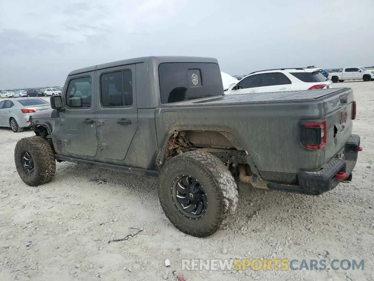 2 Photograph of a damaged car 1C6JJTBG9LL150356 JEEP GLADIATOR 2020