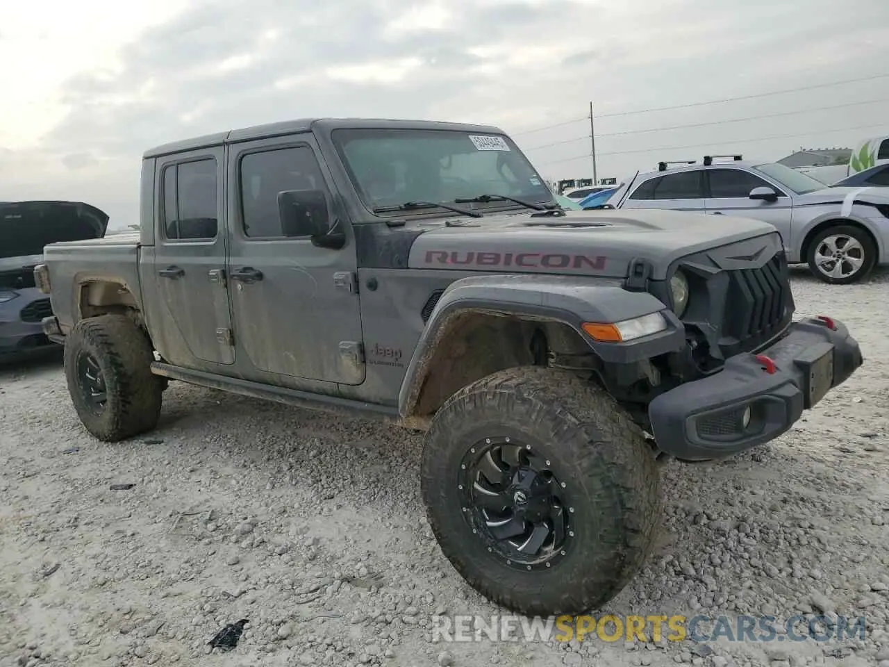 4 Photograph of a damaged car 1C6JJTBG9LL150356 JEEP GLADIATOR 2020