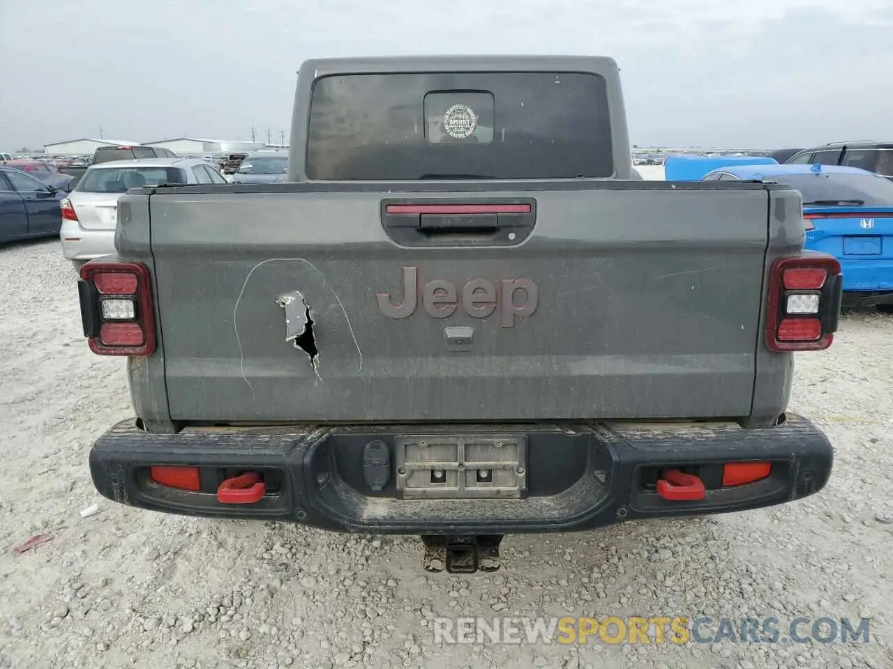 6 Photograph of a damaged car 1C6JJTBG9LL150356 JEEP GLADIATOR 2020