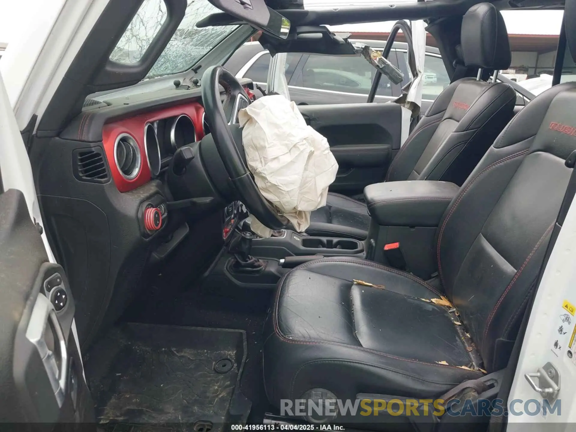 5 Photograph of a damaged car 1C6JJTBGXLL136711 JEEP GLADIATOR 2020