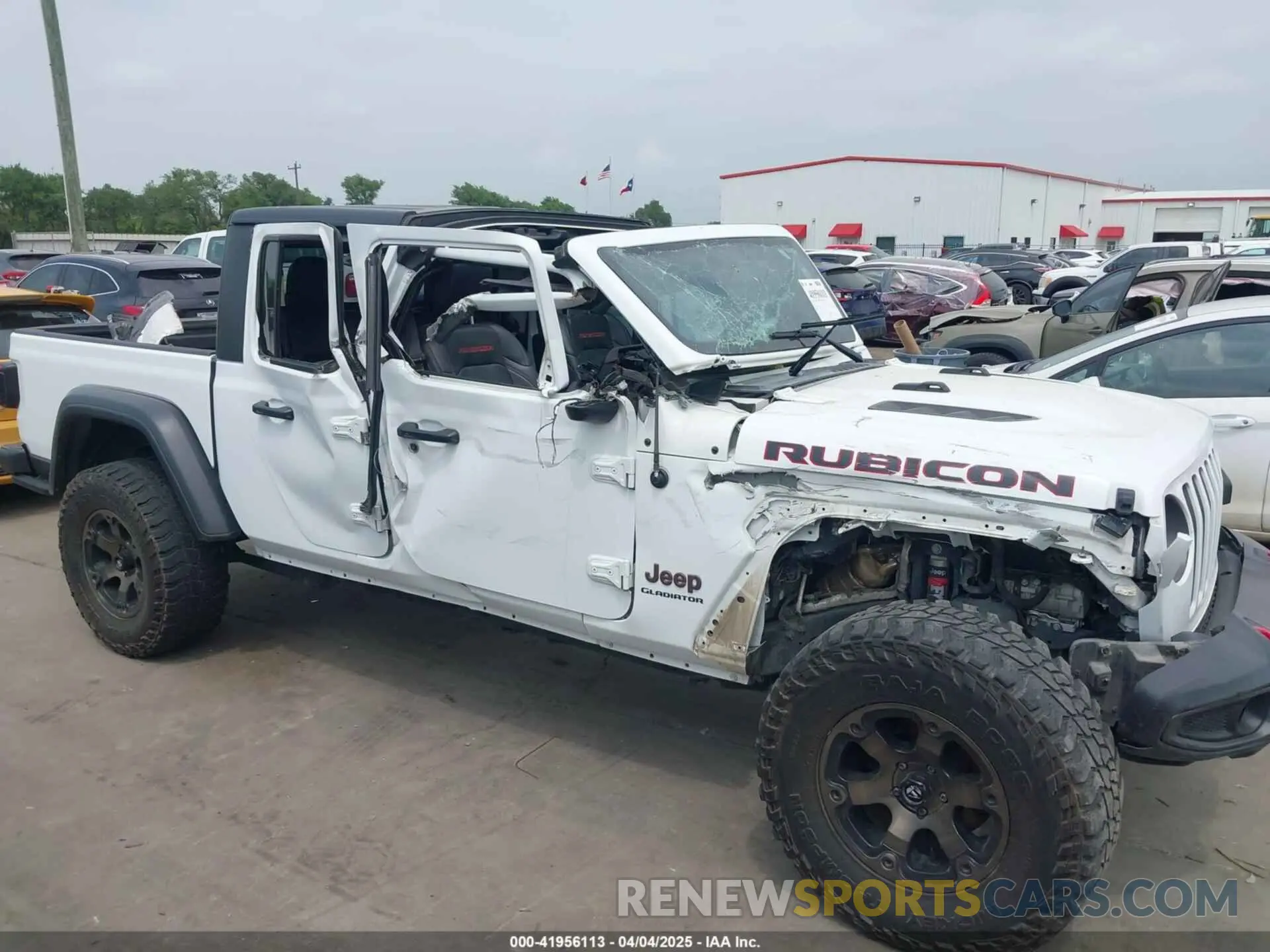6 Photograph of a damaged car 1C6JJTBGXLL136711 JEEP GLADIATOR 2020