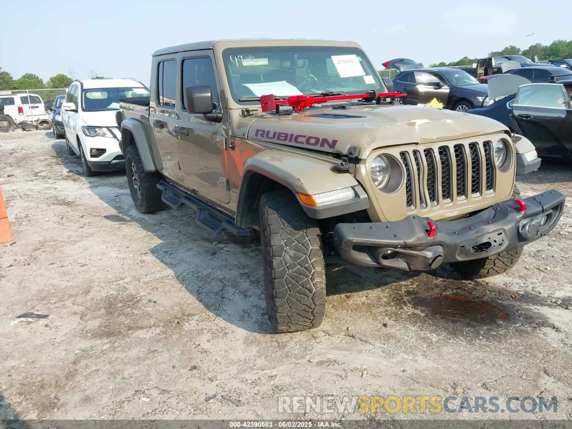 1 Photograph of a damaged car 1C6JJTBGXLL209981 JEEP GLADIATOR 2020