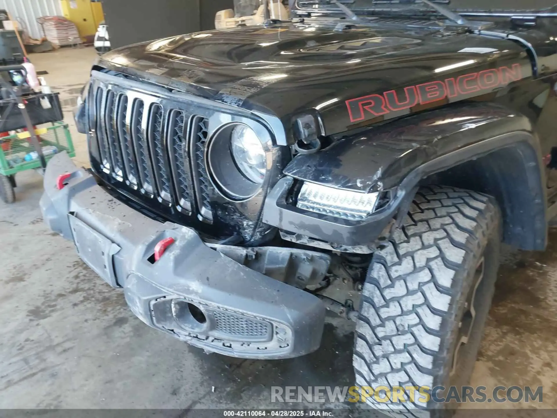 6 Photograph of a damaged car 1C6JJTBGXLL214419 JEEP GLADIATOR 2020