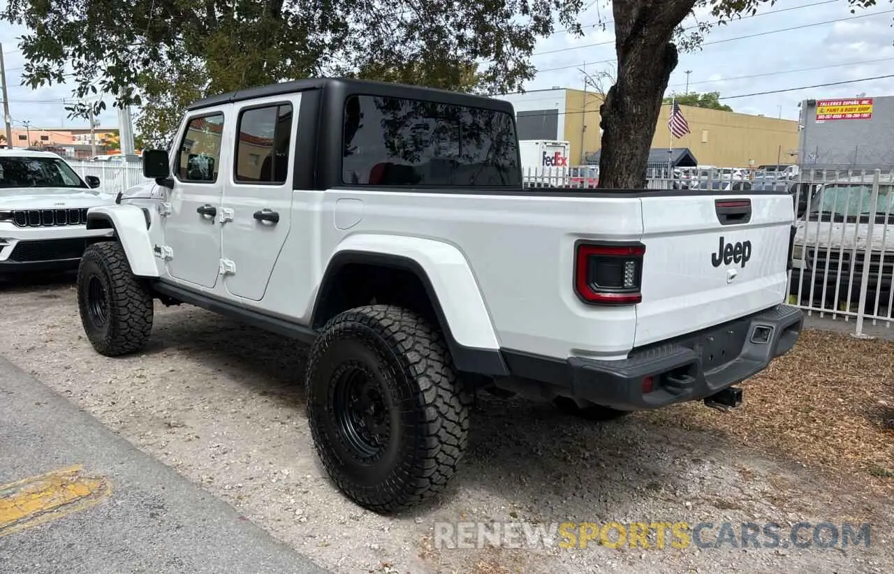 3 Photograph of a damaged car 1C6HJTAG0ML541509 JEEP GLADIATOR 2021