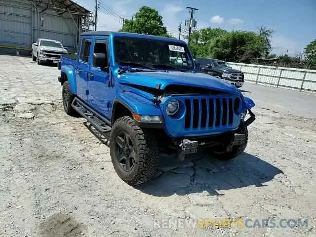 11 Photograph of a damaged car 1C6HJTAG0ML560089 JEEP GLADIATOR 2021