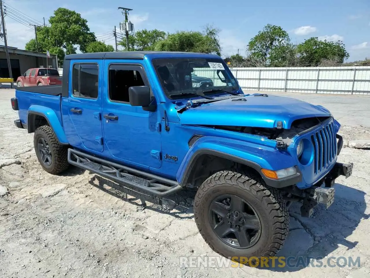 4 Photograph of a damaged car 1C6HJTAG0ML560089 JEEP GLADIATOR 2021