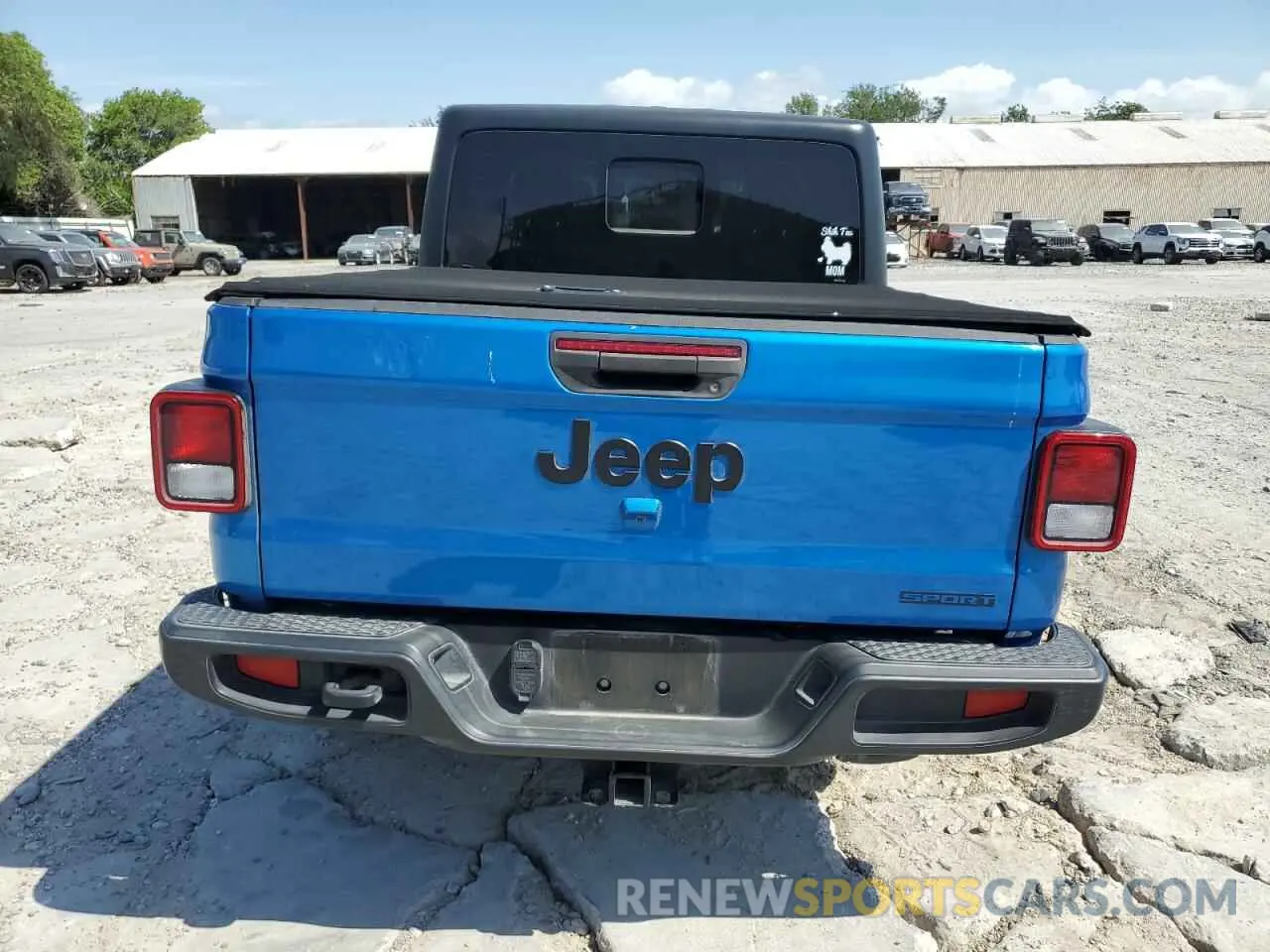 6 Photograph of a damaged car 1C6HJTAG0ML560089 JEEP GLADIATOR 2021