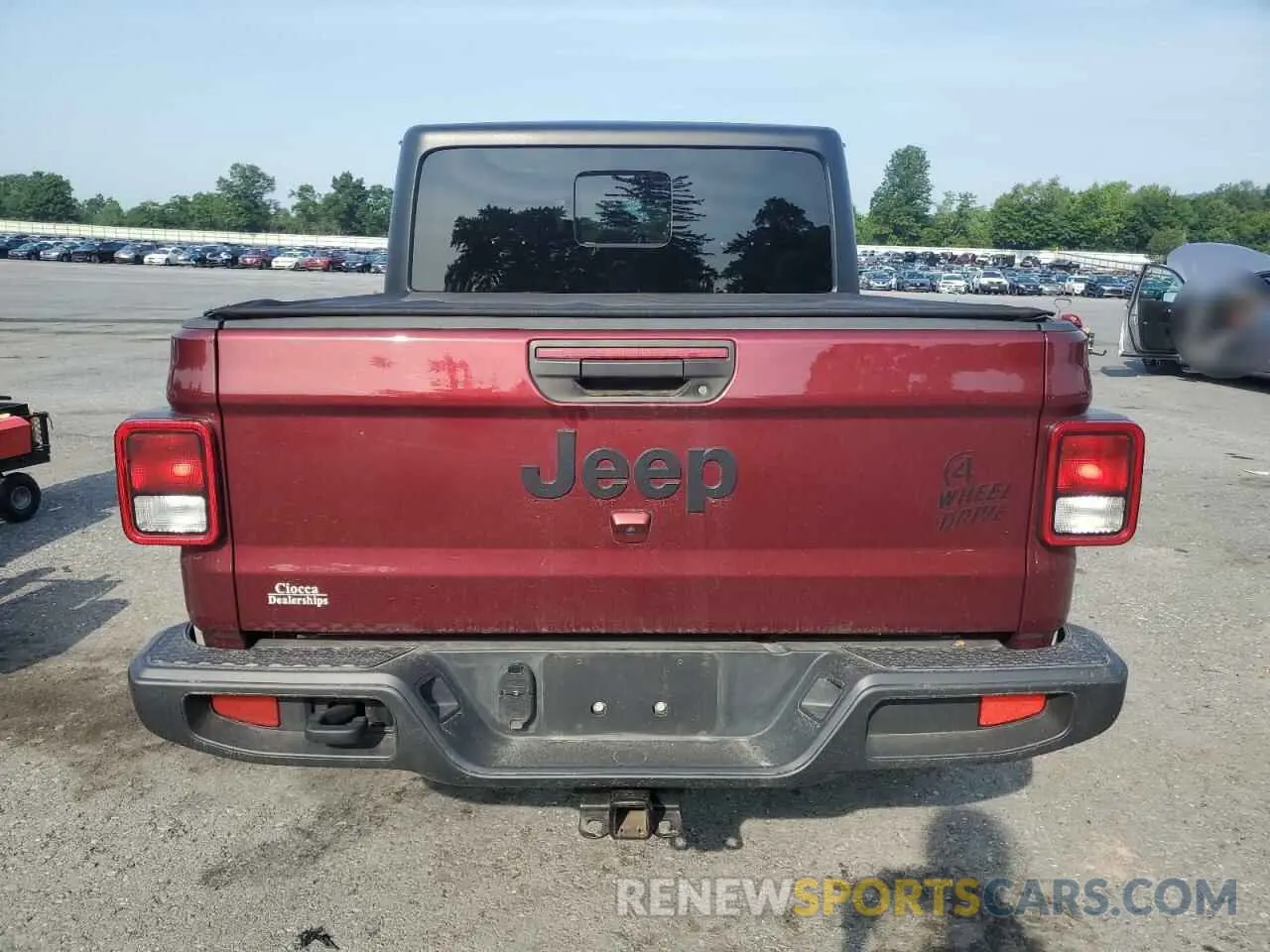 6 Photograph of a damaged car 1C6HJTAG0ML613308 JEEP GLADIATOR 2021