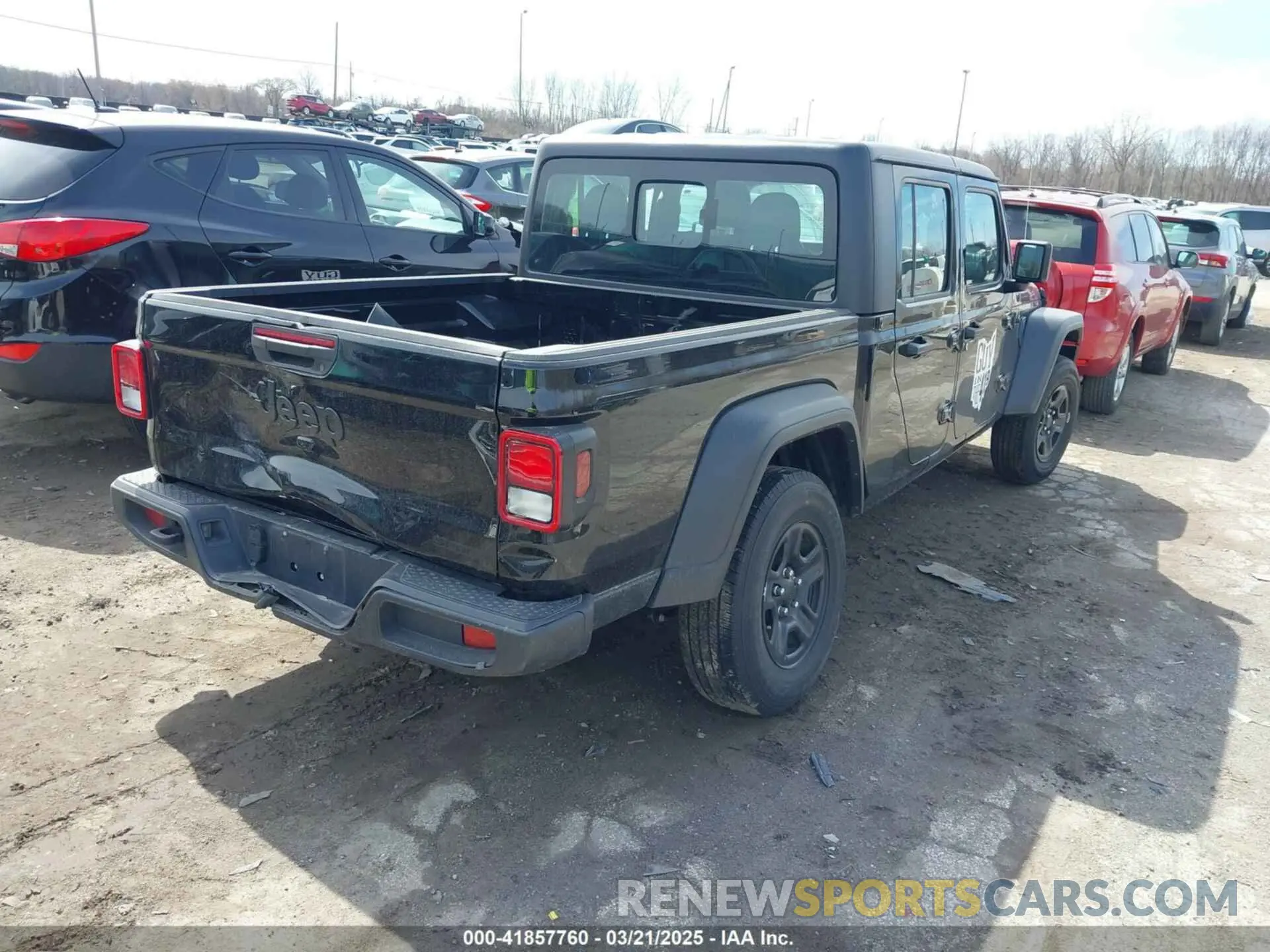 4 Photograph of a damaged car 1C6HJTAG0ML614832 JEEP GLADIATOR 2021