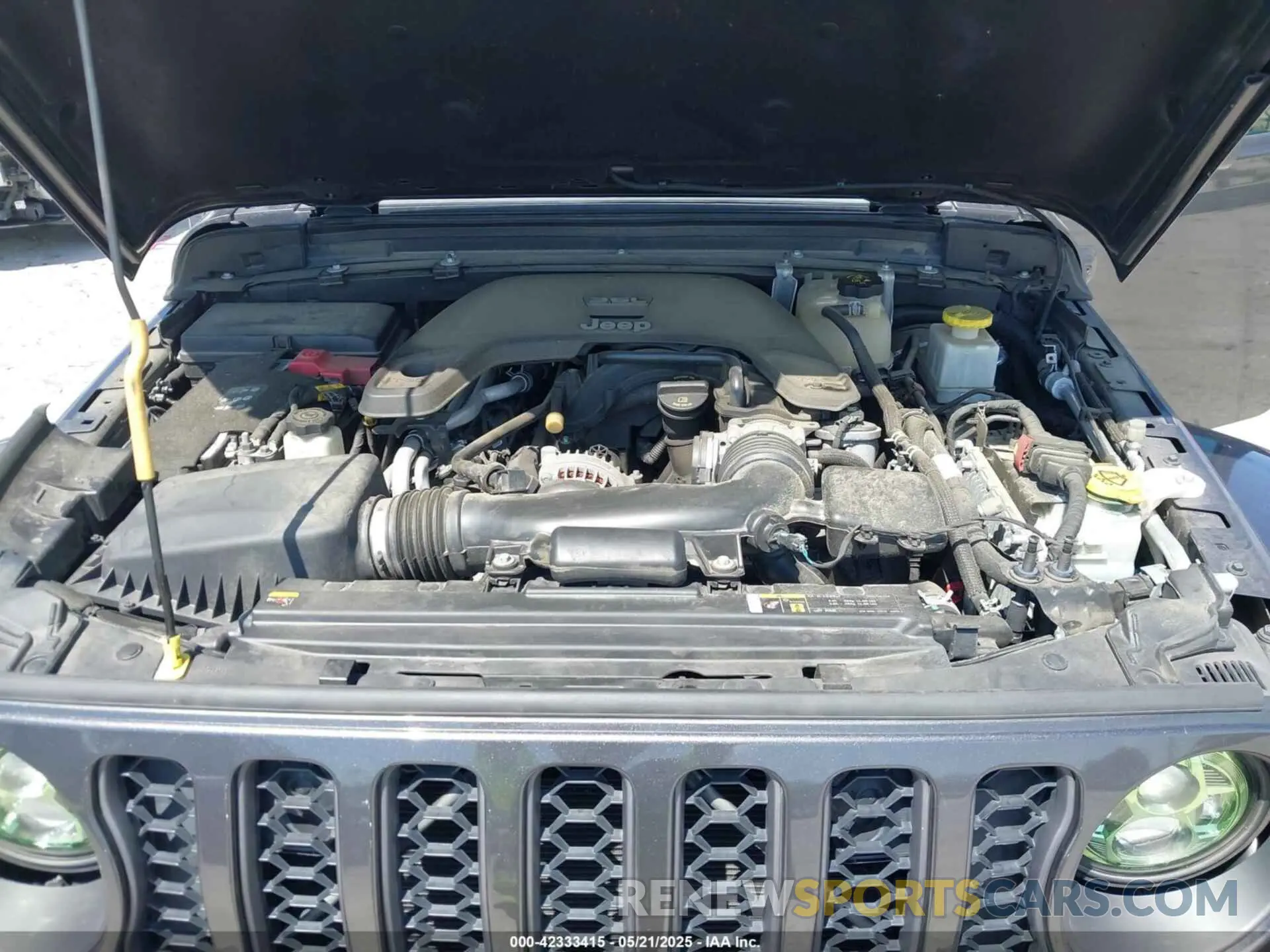 10 Photograph of a damaged car 1C6HJTAG2ML512027 JEEP GLADIATOR 2021