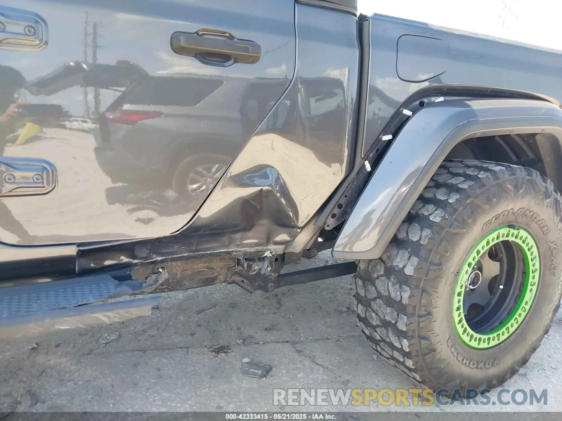 6 Photograph of a damaged car 1C6HJTAG2ML512027 JEEP GLADIATOR 2021