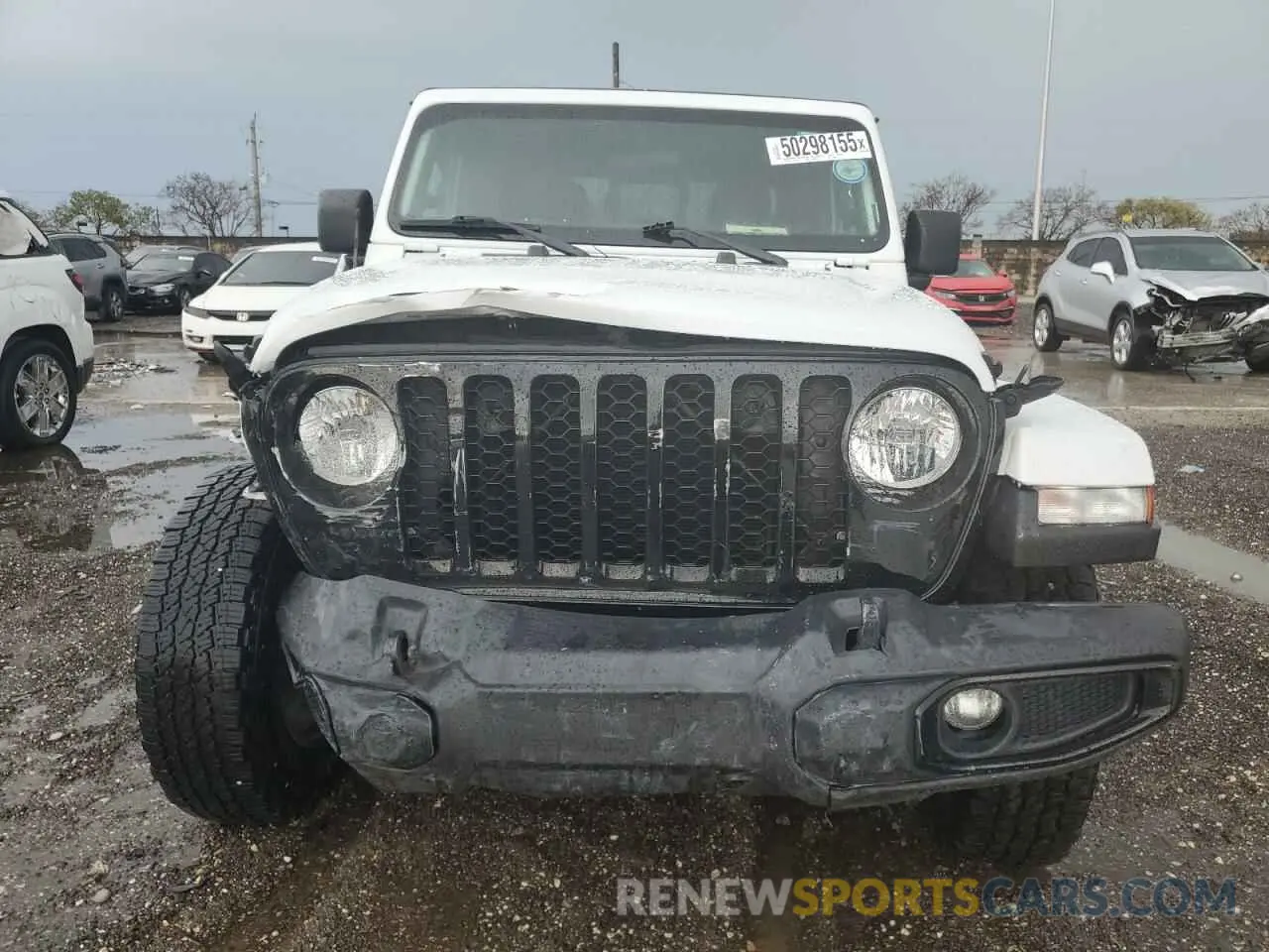 5 Photograph of a damaged car 1C6HJTAG2ML536554 JEEP GLADIATOR 2021