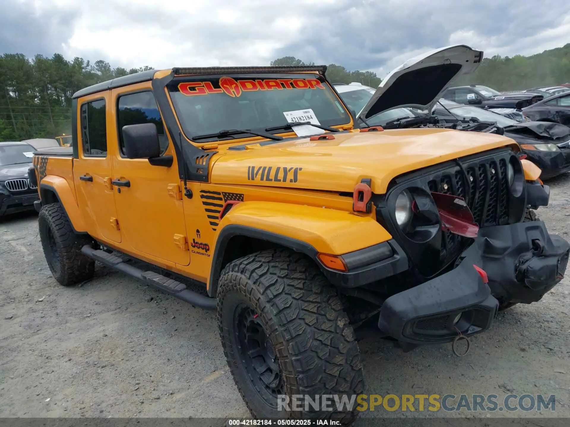 12 Photograph of a damaged car 1C6HJTAG2ML543715 JEEP GLADIATOR 2021