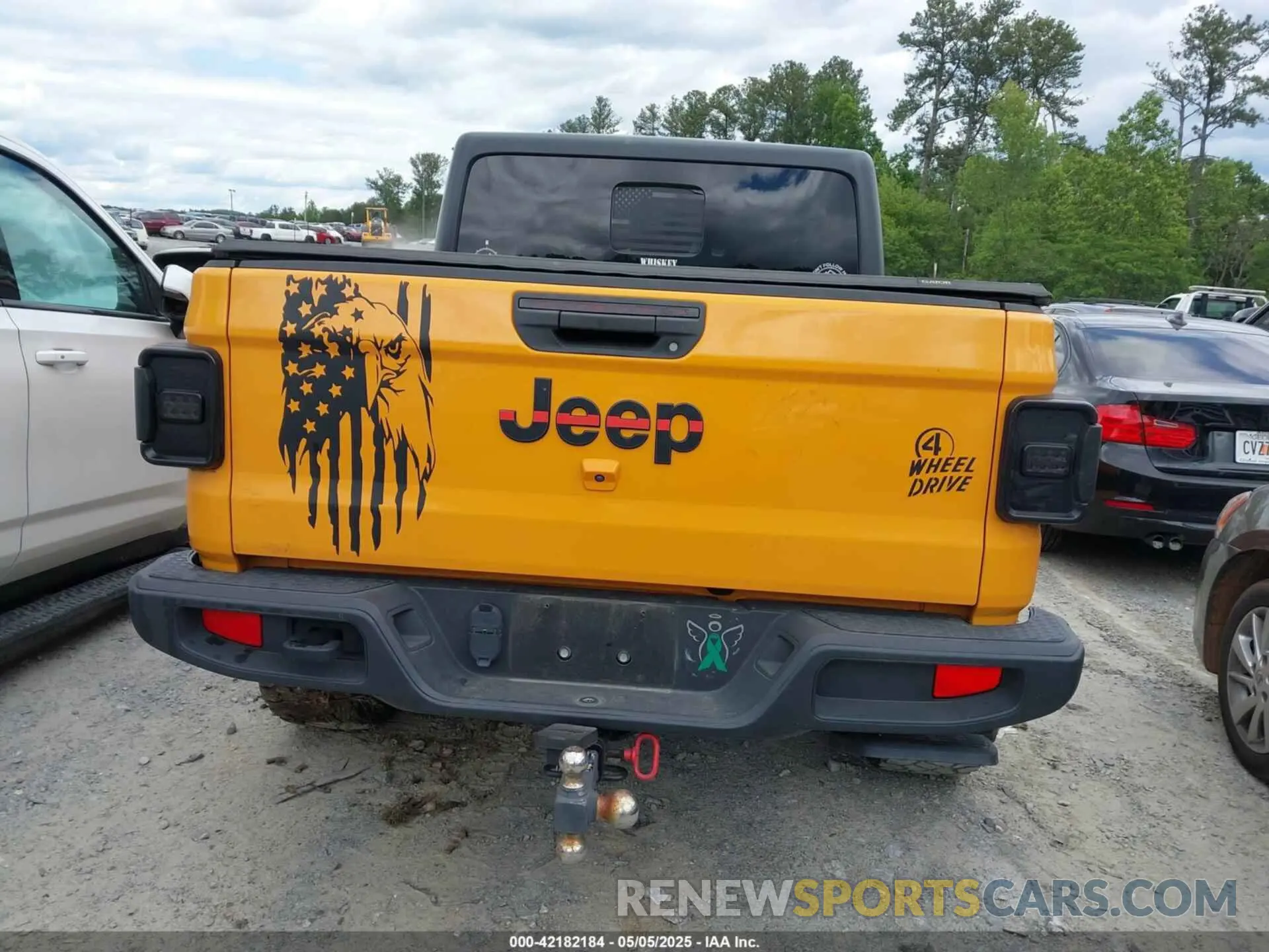 15 Photograph of a damaged car 1C6HJTAG2ML543715 JEEP GLADIATOR 2021