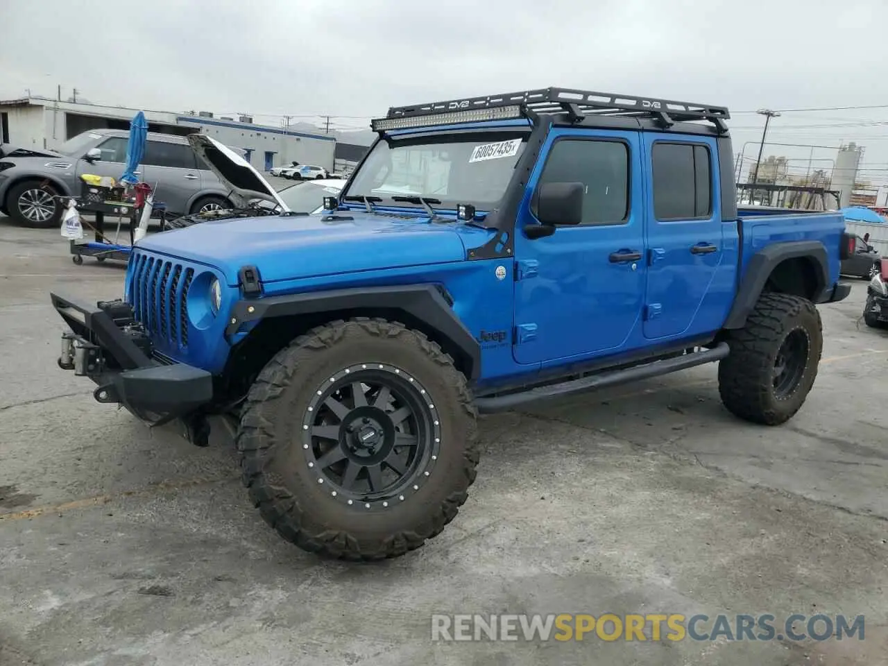 1 Photograph of a damaged car 1C6HJTAG2ML595104 JEEP GLADIATOR 2021