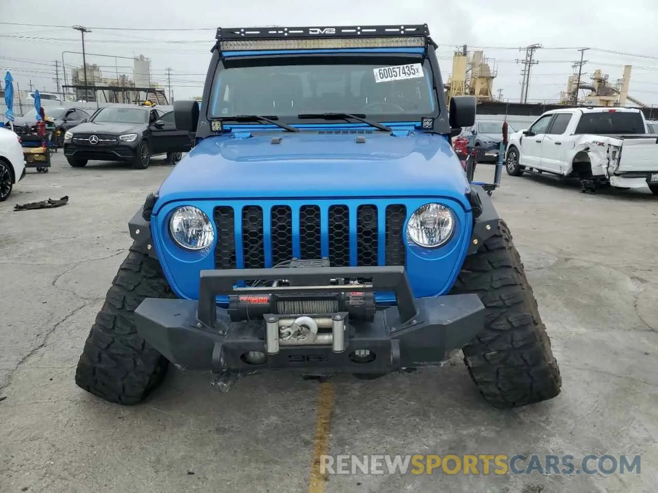 5 Photograph of a damaged car 1C6HJTAG2ML595104 JEEP GLADIATOR 2021