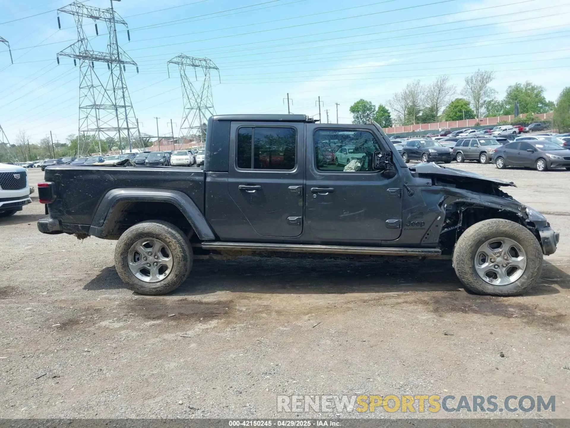 14 Photograph of a damaged car 1C6HJTAG3ML557932 JEEP GLADIATOR 2021