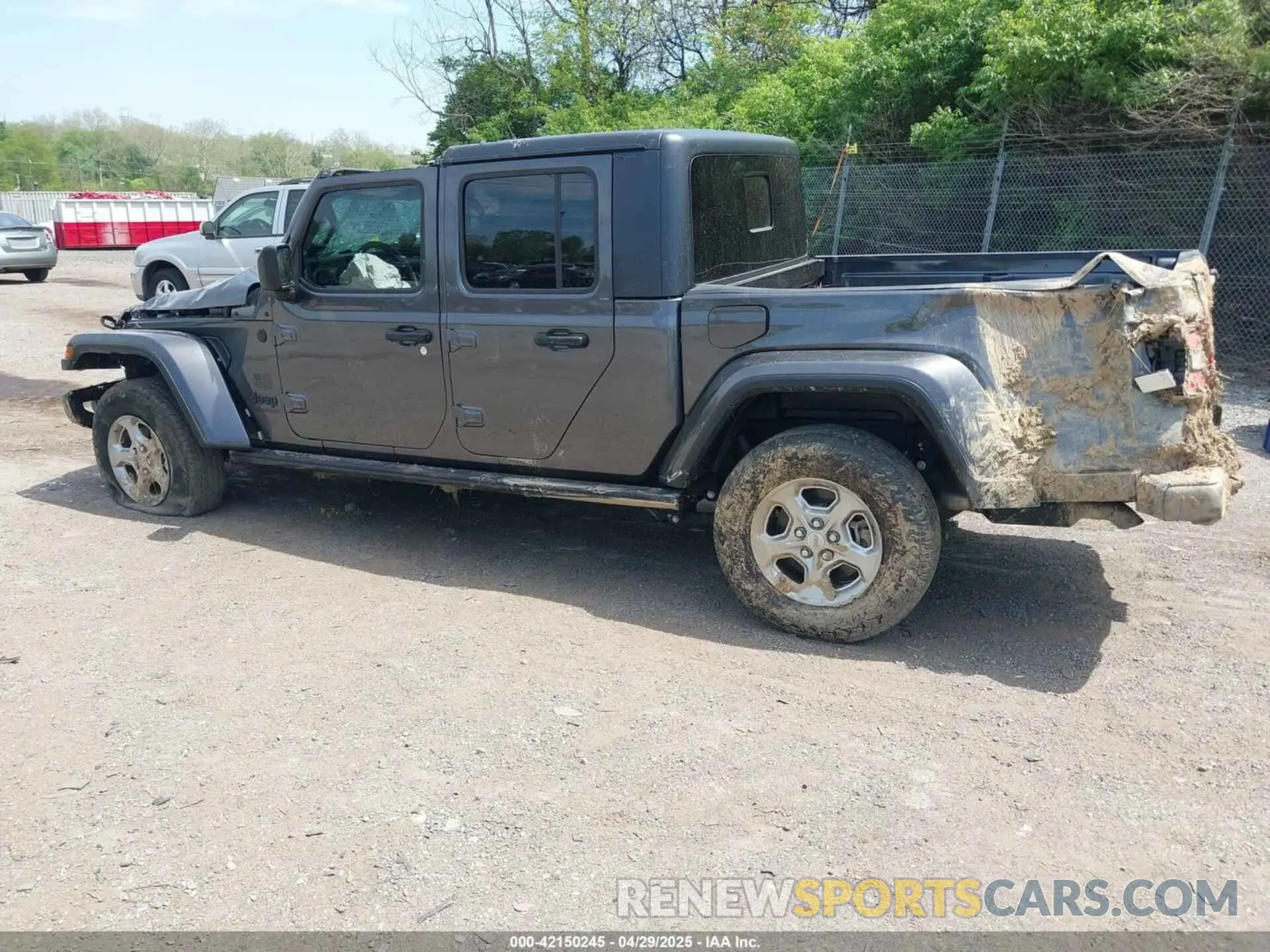 3 Photograph of a damaged car 1C6HJTAG3ML557932 JEEP GLADIATOR 2021