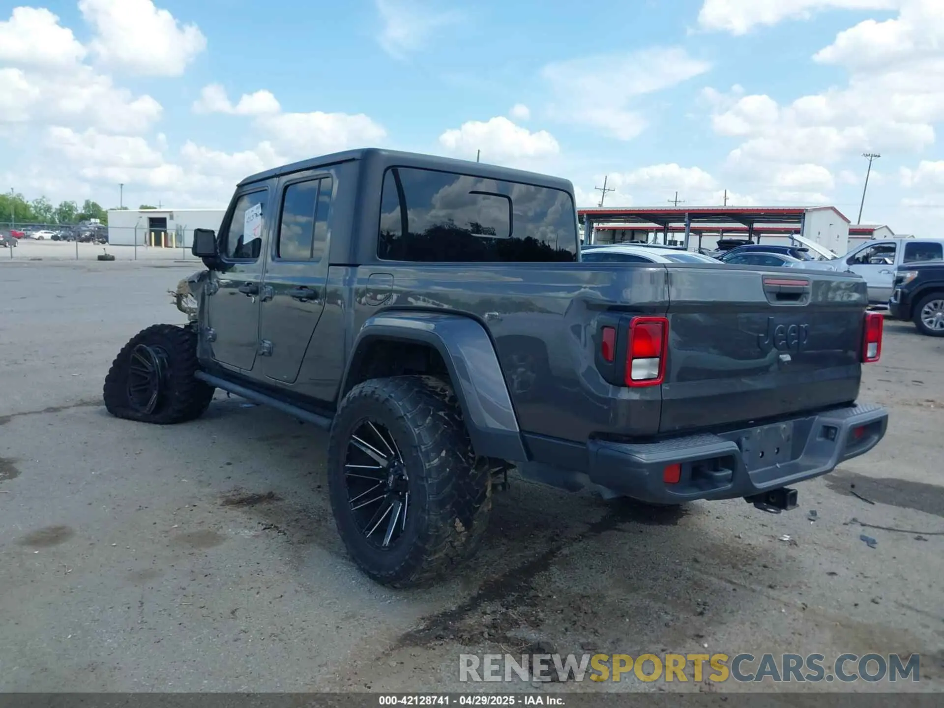 3 Photograph of a damaged car 1C6HJTAG4ML549497 JEEP GLADIATOR 2021