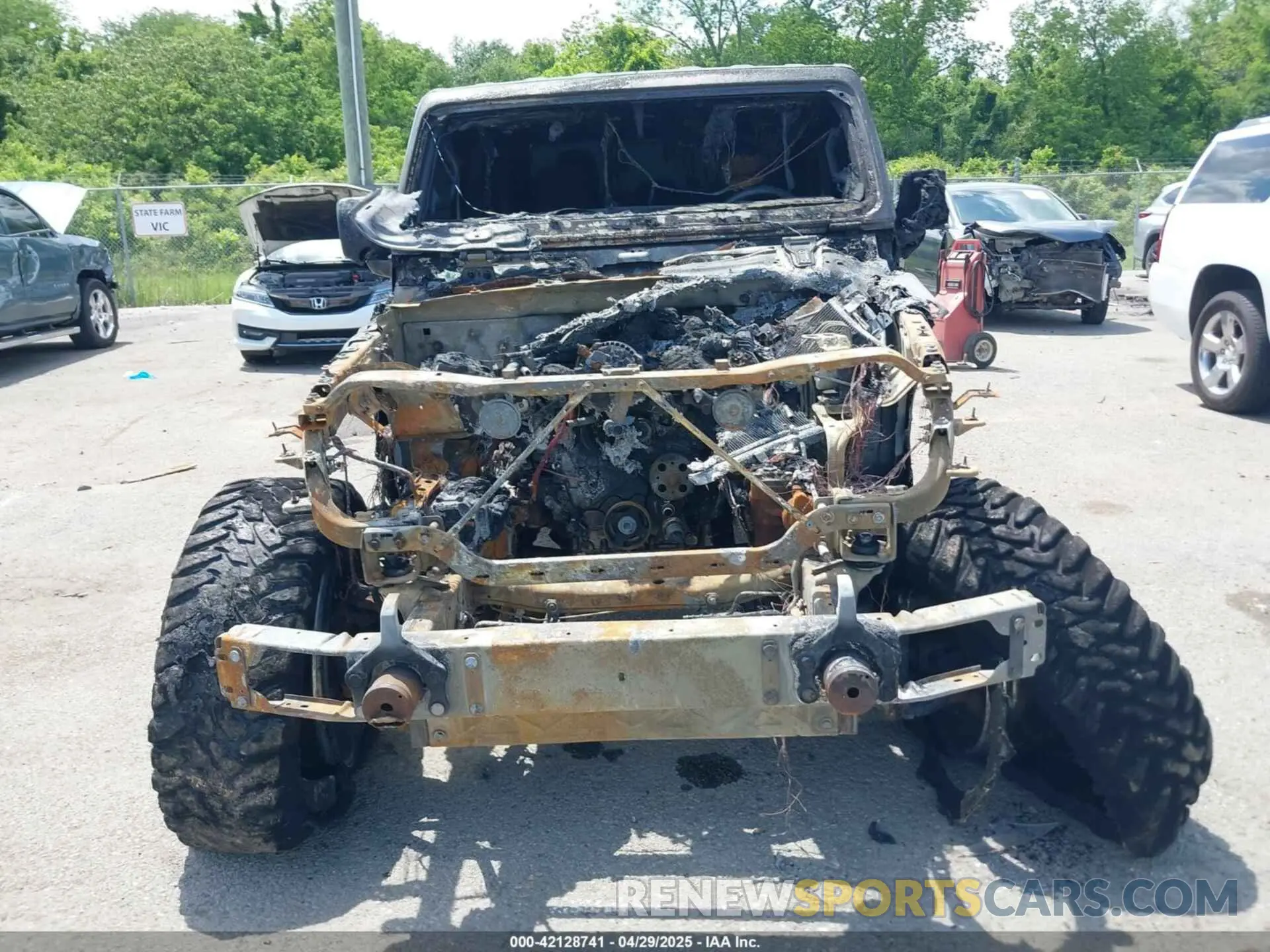 6 Photograph of a damaged car 1C6HJTAG4ML549497 JEEP GLADIATOR 2021