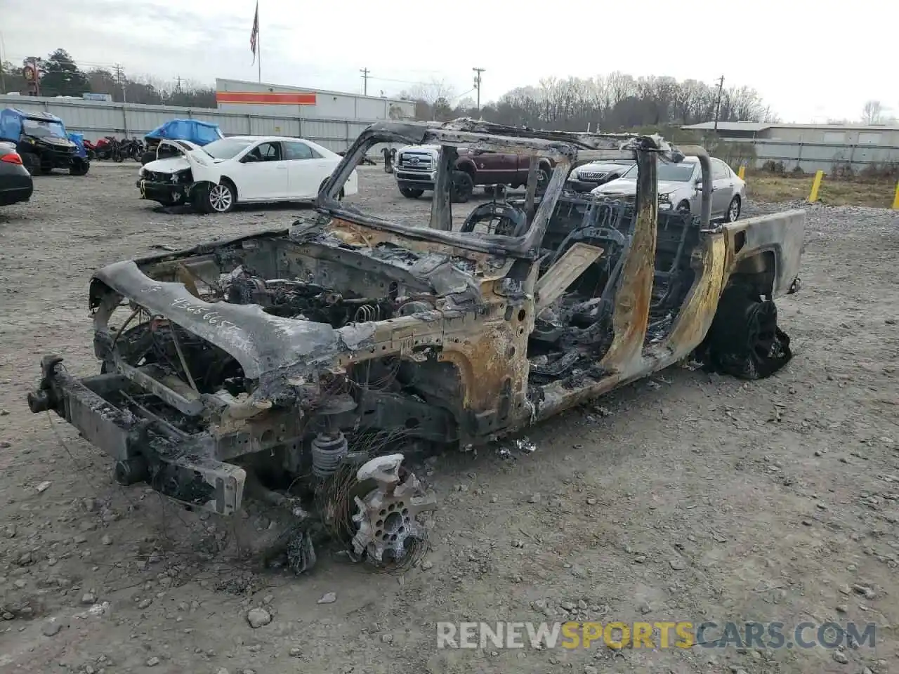 1 Photograph of a damaged car 1C6HJTAG4ML579891 JEEP GLADIATOR 2021