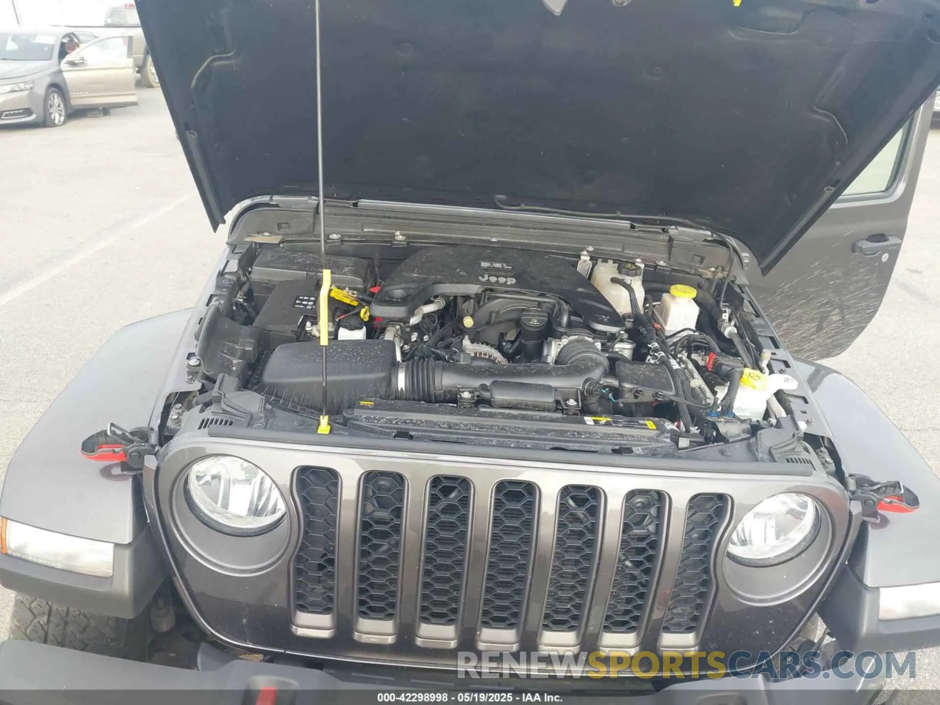 10 Photograph of a damaged car 1C6HJTAG5ML513978 JEEP GLADIATOR 2021