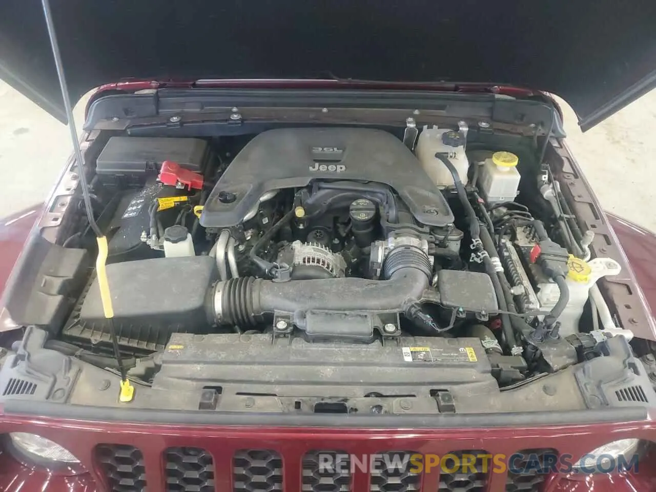 11 Photograph of a damaged car 1C6HJTAG5ML550870 JEEP GLADIATOR 2021