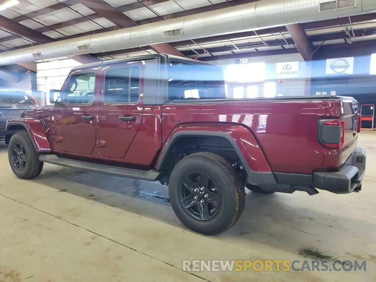 2 Photograph of a damaged car 1C6HJTAG5ML550870 JEEP GLADIATOR 2021