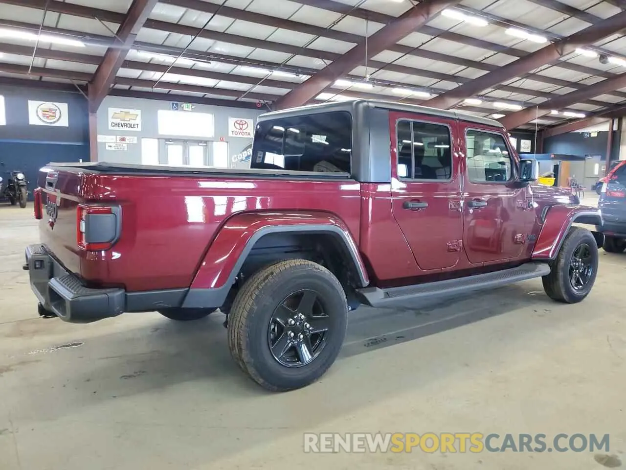 3 Photograph of a damaged car 1C6HJTAG5ML550870 JEEP GLADIATOR 2021