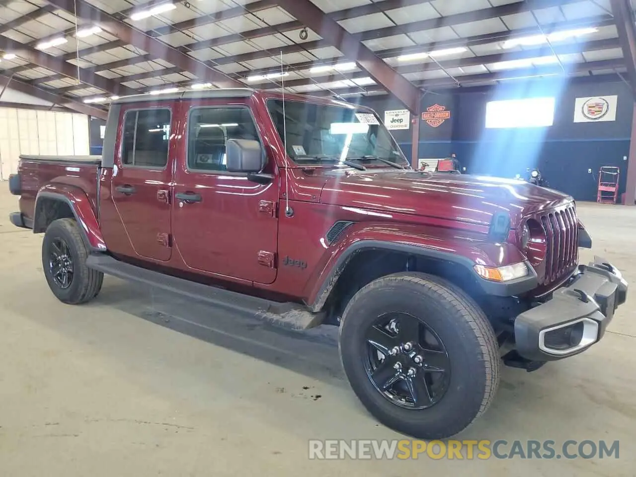 4 Photograph of a damaged car 1C6HJTAG5ML550870 JEEP GLADIATOR 2021