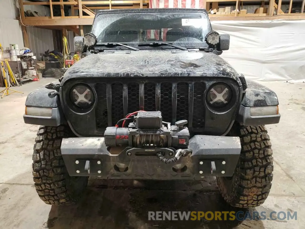 5 Photograph of a damaged car 1C6HJTAG5ML576384 JEEP GLADIATOR 2021
