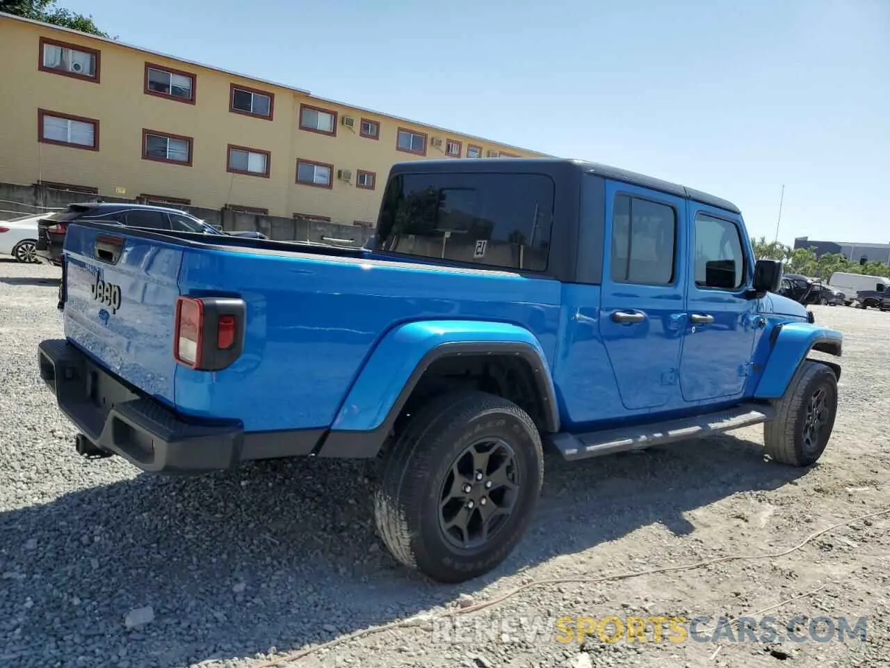 3 Photograph of a damaged car 1C6HJTAG5ML612400 JEEP GLADIATOR 2021