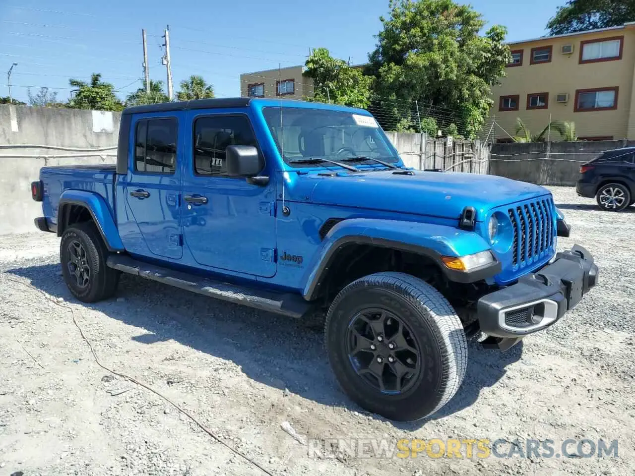 4 Photograph of a damaged car 1C6HJTAG5ML612400 JEEP GLADIATOR 2021