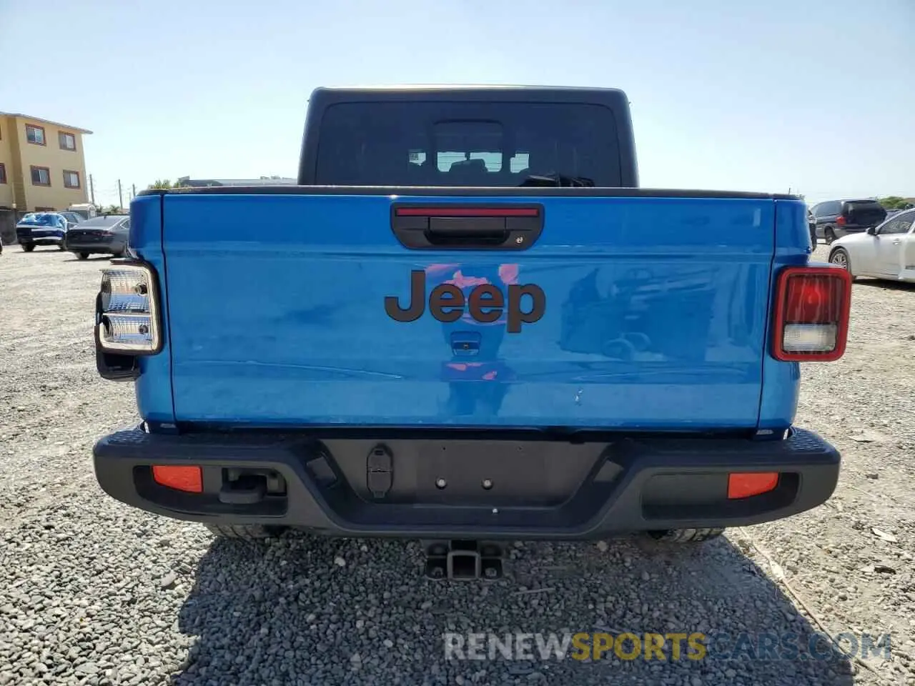 6 Photograph of a damaged car 1C6HJTAG5ML612400 JEEP GLADIATOR 2021