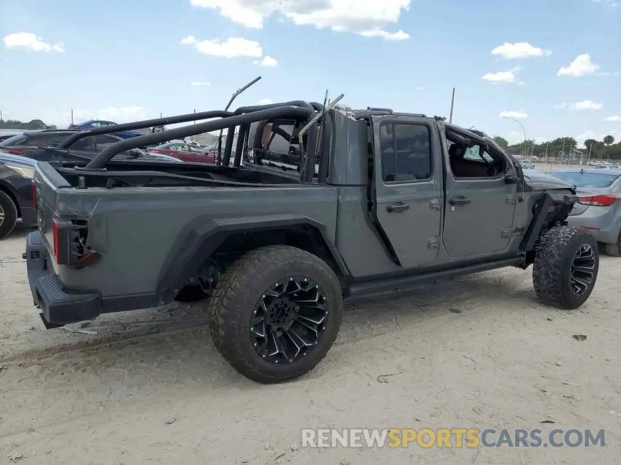 3 Photograph of a damaged car 1C6HJTAG6ML500625 JEEP GLADIATOR 2021