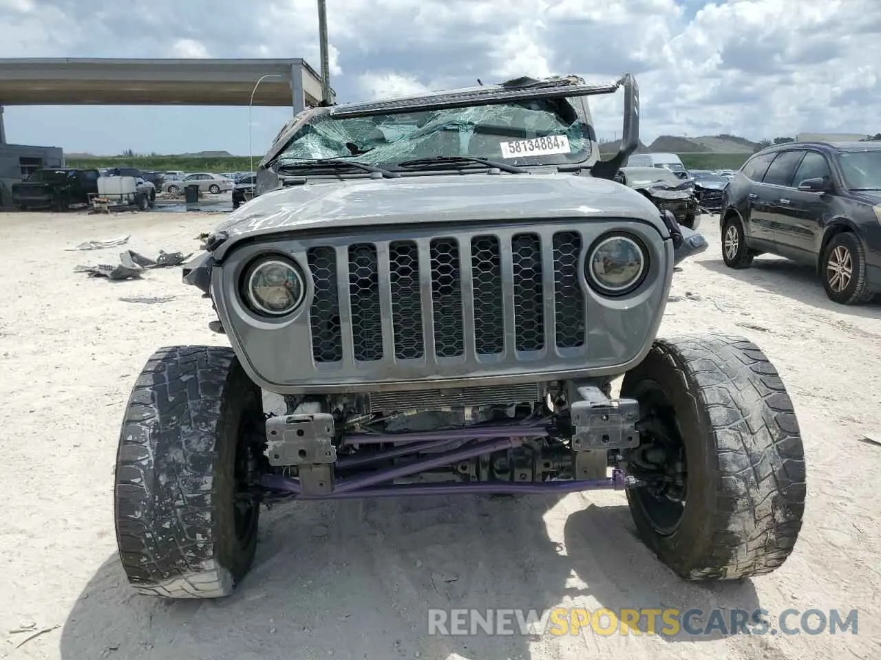 5 Photograph of a damaged car 1C6HJTAG6ML500625 JEEP GLADIATOR 2021