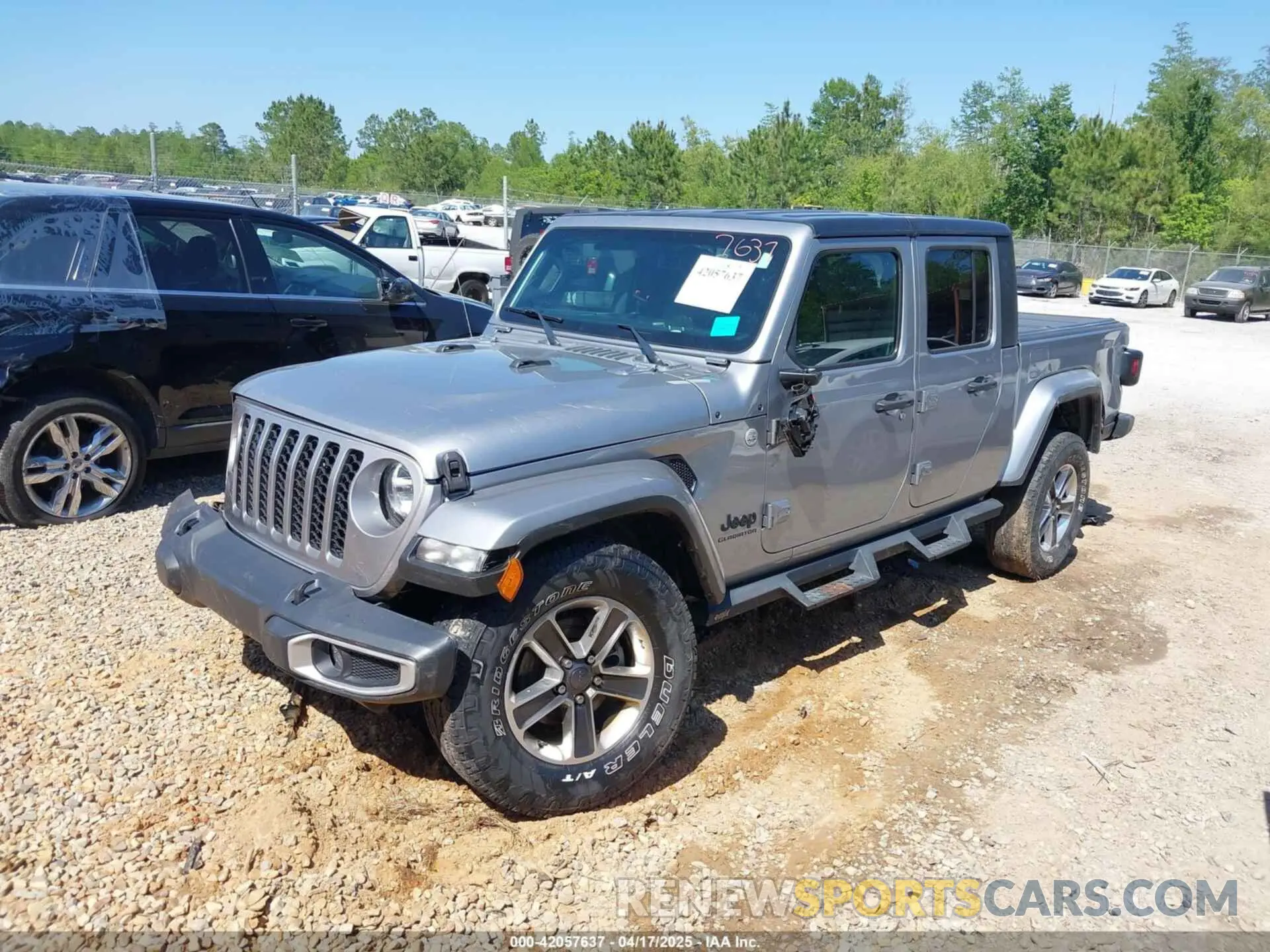 2 Photograph of a damaged car 1C6HJTAG6ML507039 JEEP GLADIATOR 2021