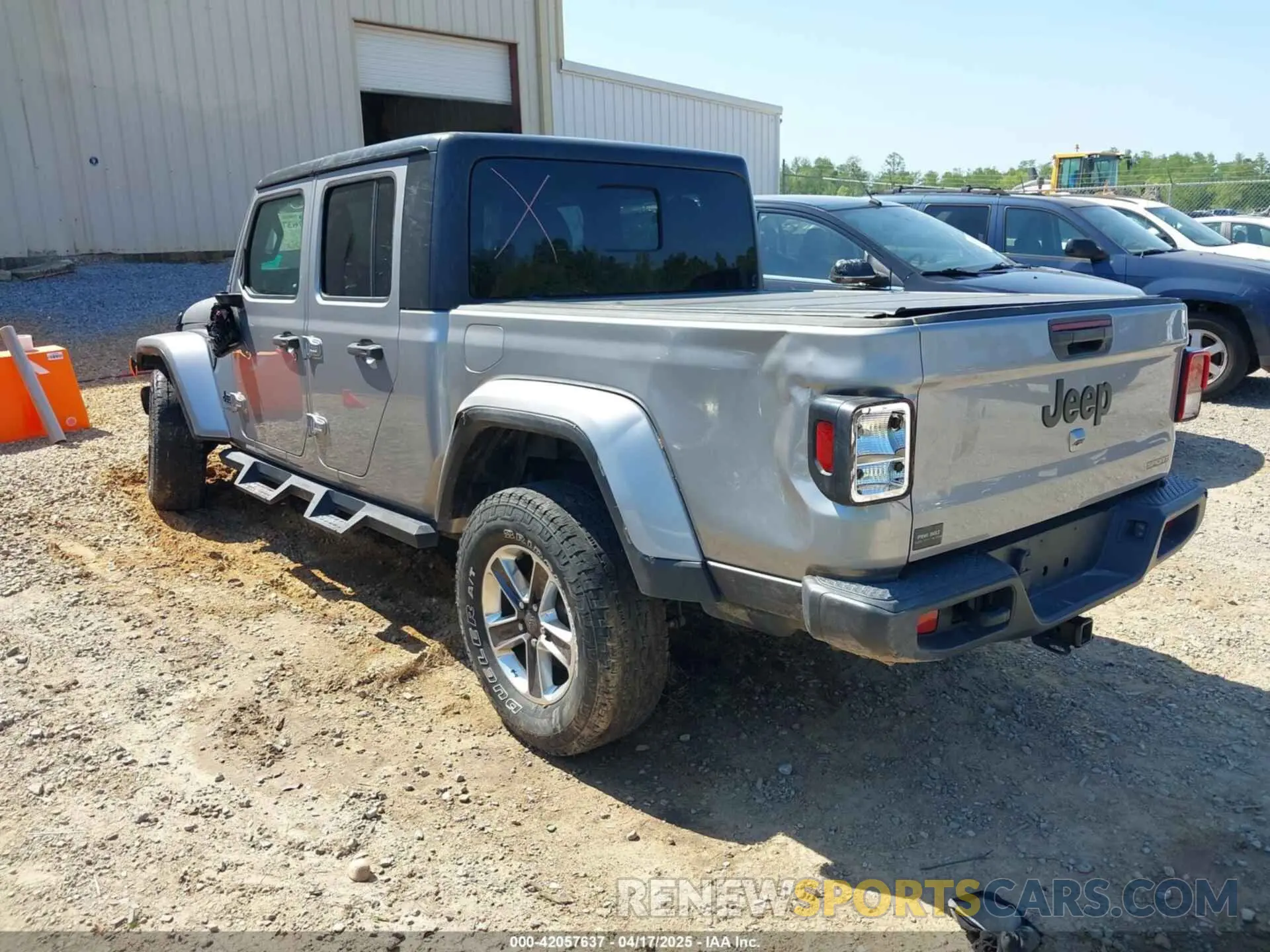 3 Photograph of a damaged car 1C6HJTAG6ML507039 JEEP GLADIATOR 2021