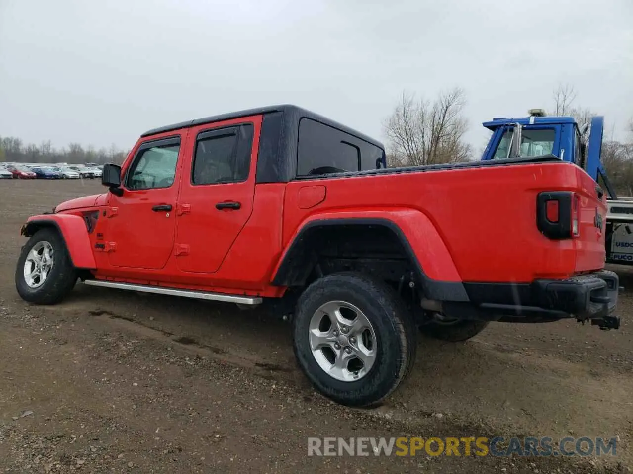 2 Photograph of a damaged car 1C6HJTAG6ML576801 JEEP GLADIATOR 2021