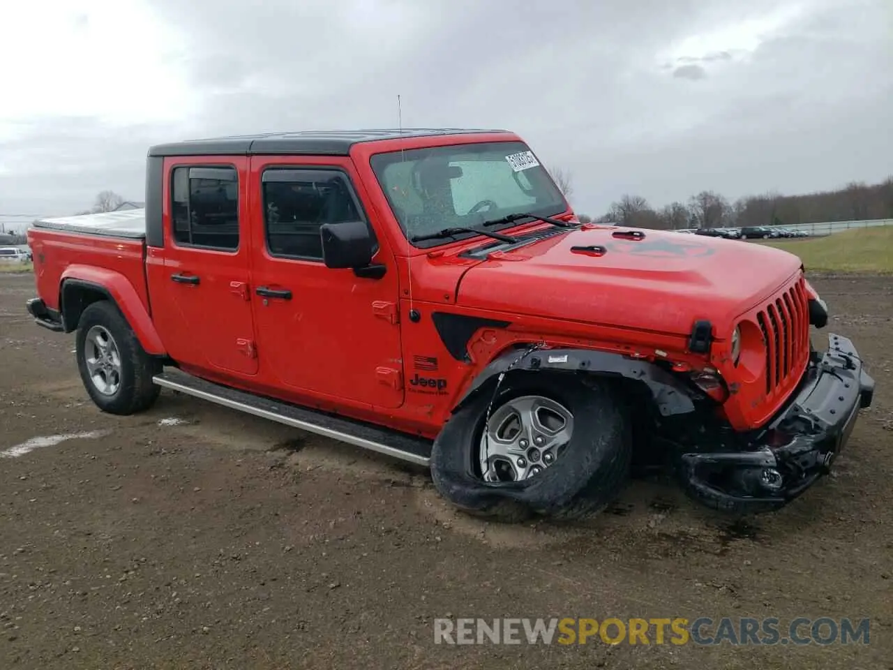 4 Photograph of a damaged car 1C6HJTAG6ML576801 JEEP GLADIATOR 2021