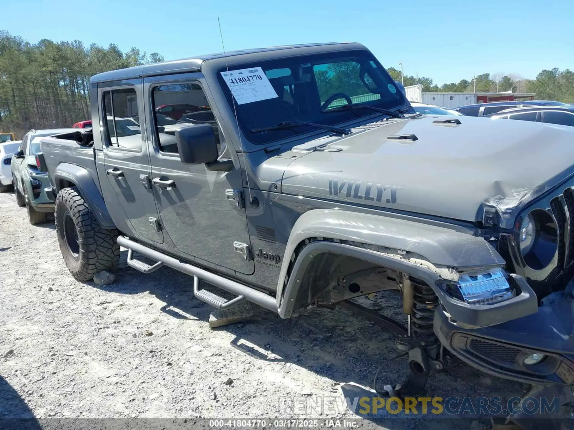 13 Photograph of a damaged car 1C6HJTAG6ML579715 JEEP GLADIATOR 2021