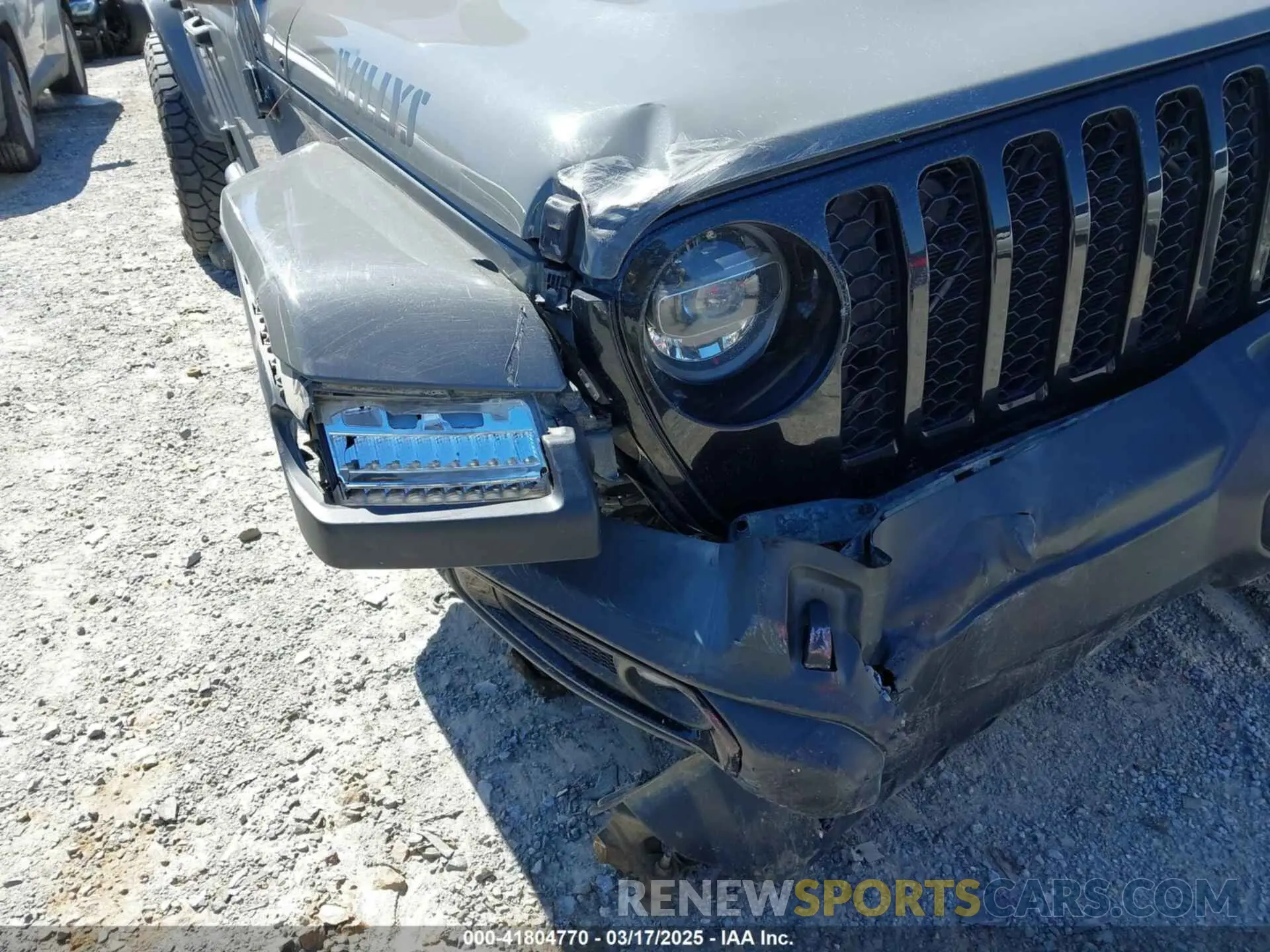 6 Photograph of a damaged car 1C6HJTAG6ML579715 JEEP GLADIATOR 2021