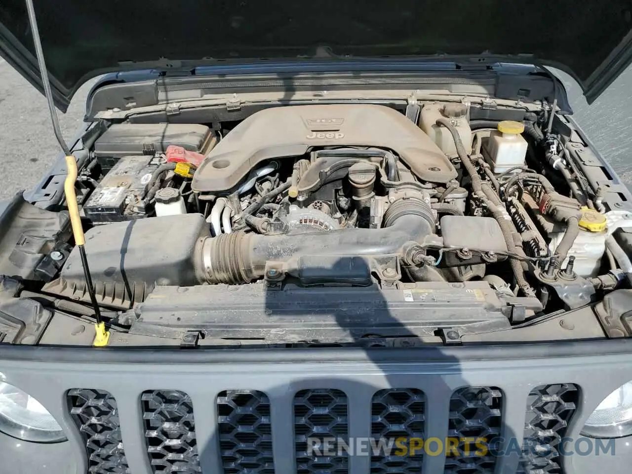 11 Photograph of a damaged car 1C6HJTAG7ML507101 JEEP GLADIATOR 2021