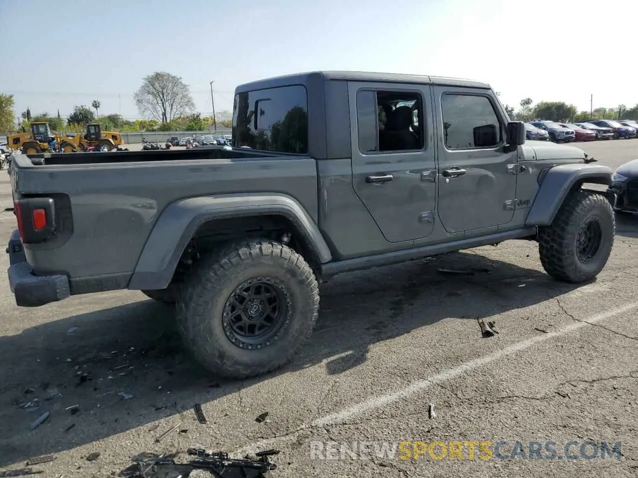 3 Photograph of a damaged car 1C6HJTAG7ML507101 JEEP GLADIATOR 2021