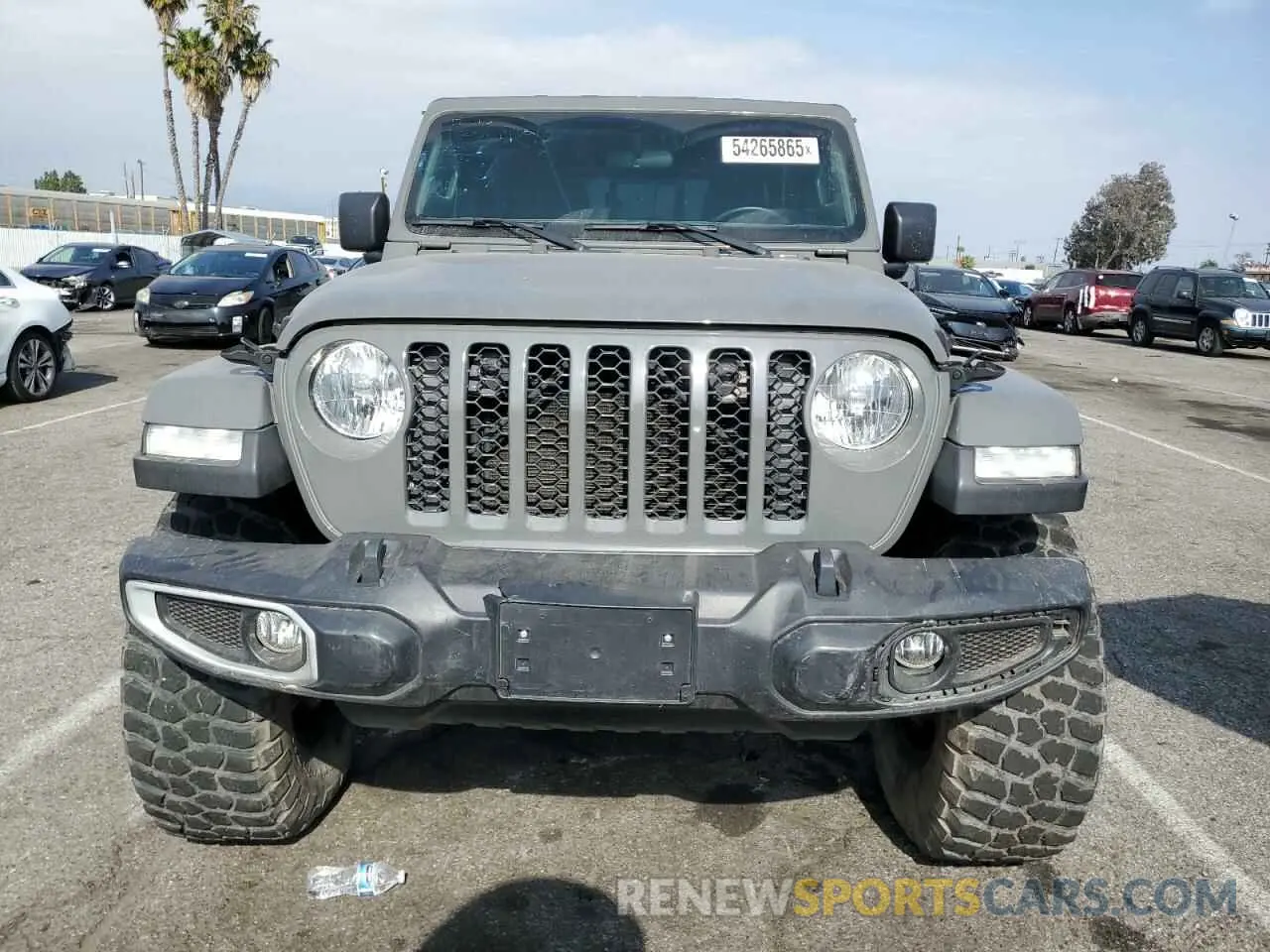 5 Photograph of a damaged car 1C6HJTAG7ML507101 JEEP GLADIATOR 2021