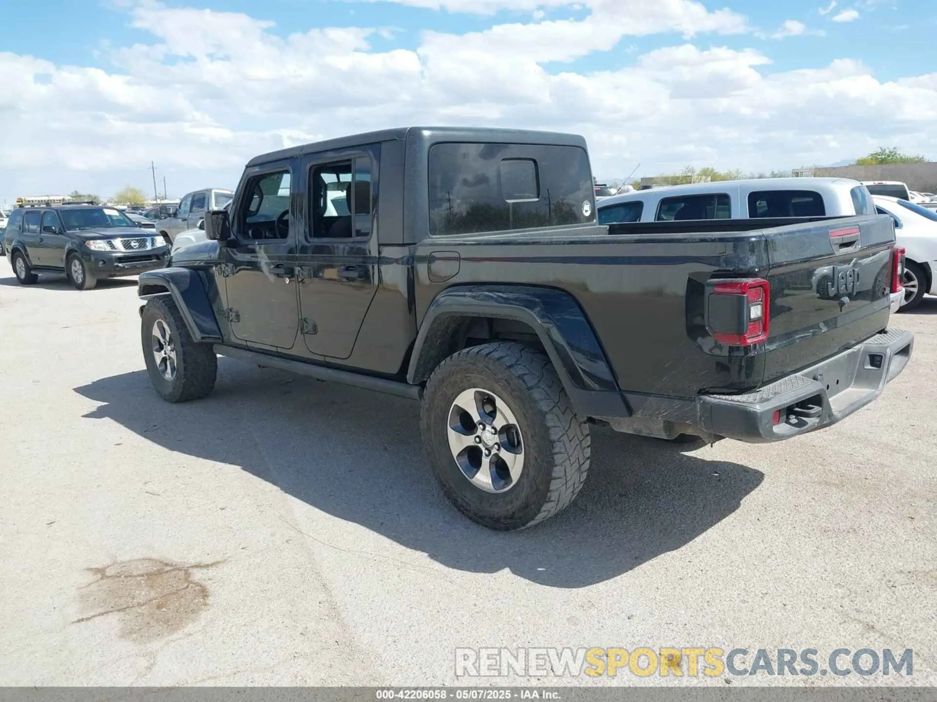 3 Photograph of a damaged car 1C6HJTAG7ML523718 JEEP GLADIATOR 2021